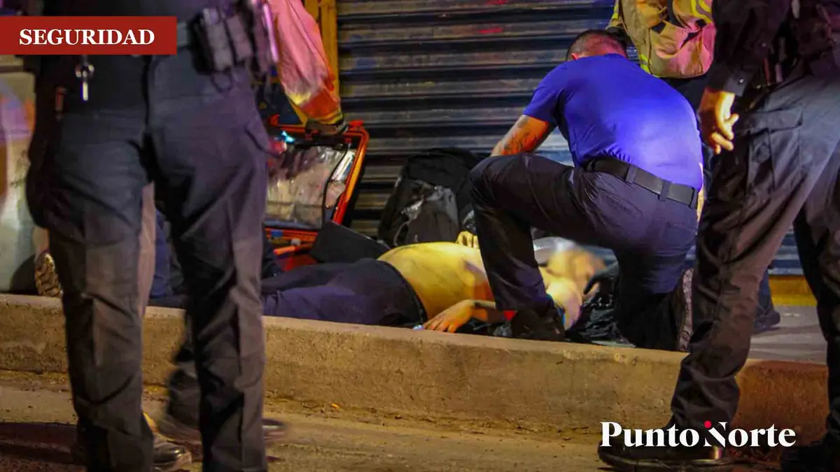Un hombre es hospitalizado tras ser víctima de un ataque a balazos en la colonia Mariano Matamoros.