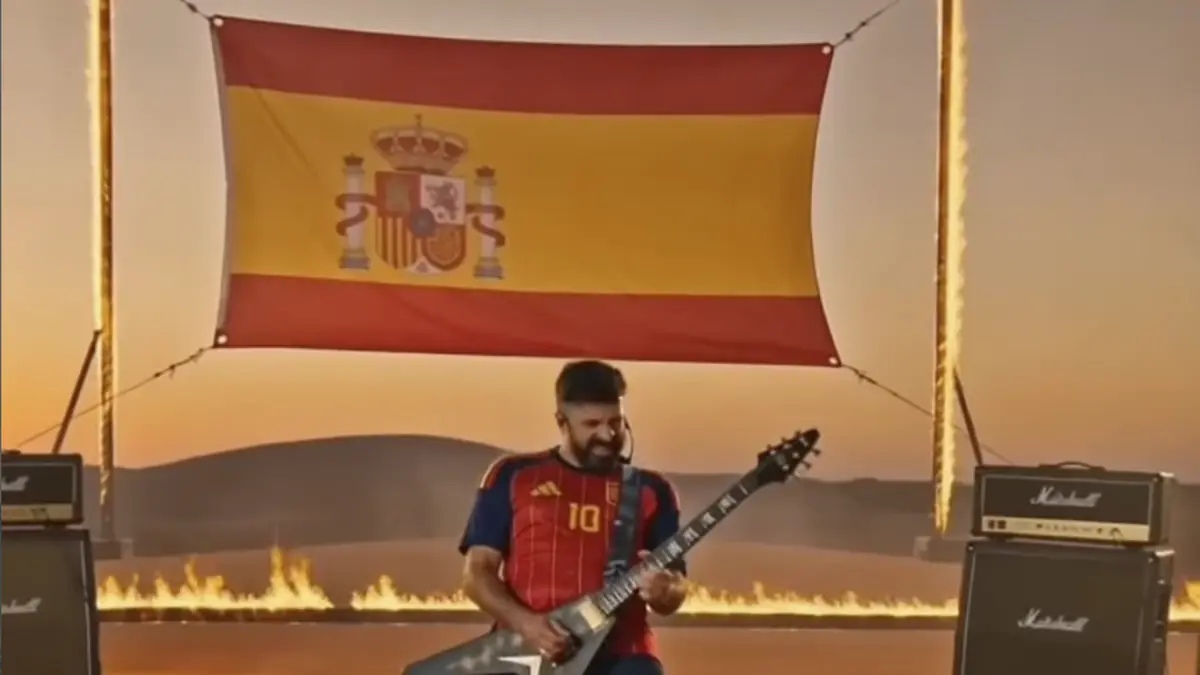 El cantante Iván Sevillano apoya a la selección con una interpretación en Instagram mientras España avanza hacia la final del Mundial.