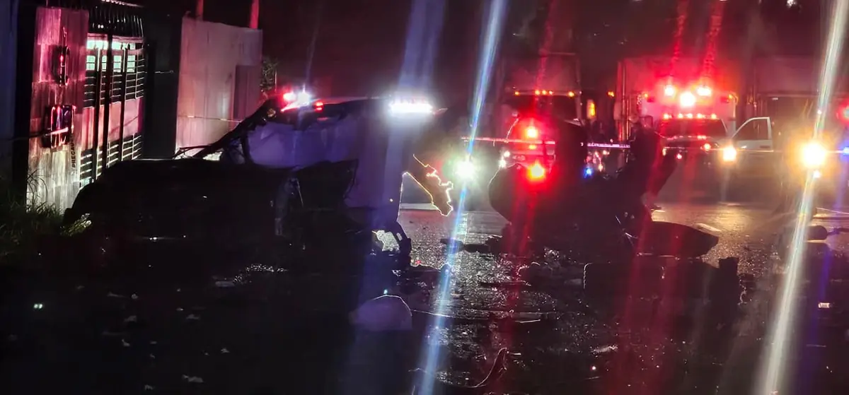 El accidente ocurrió en Santiago, Nuevo León, y dejó a una persona lesionada.