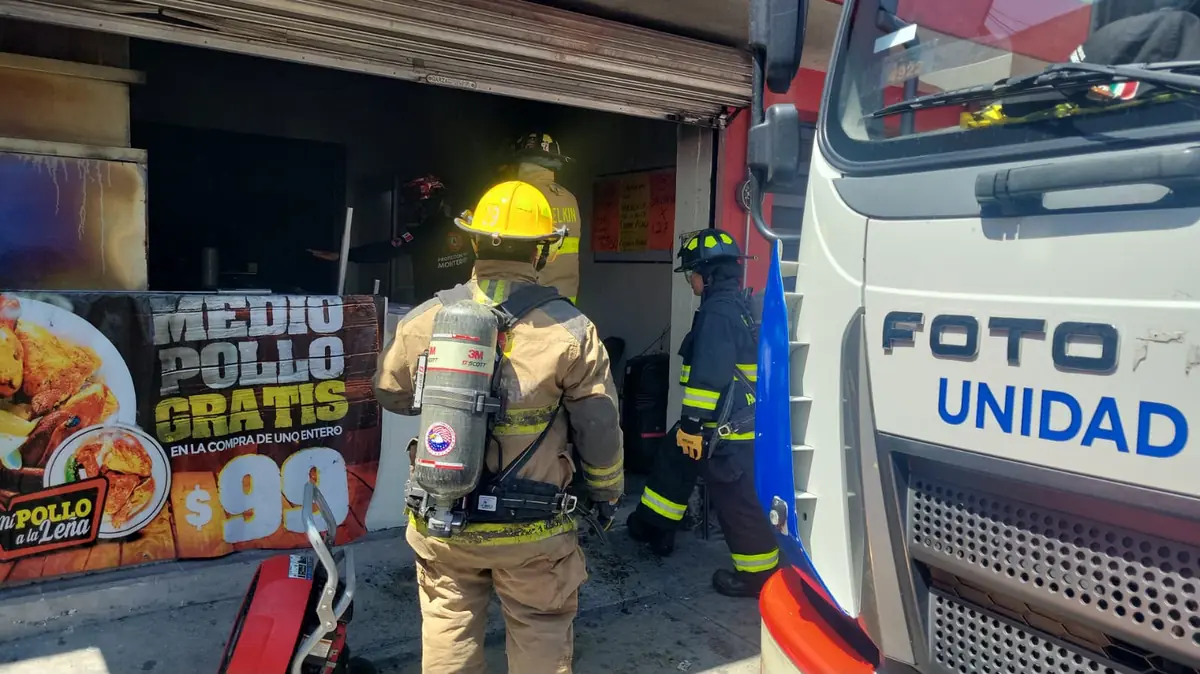 Un rápido actuar de un vecino evitó daños mayores en el local tras el incendio.