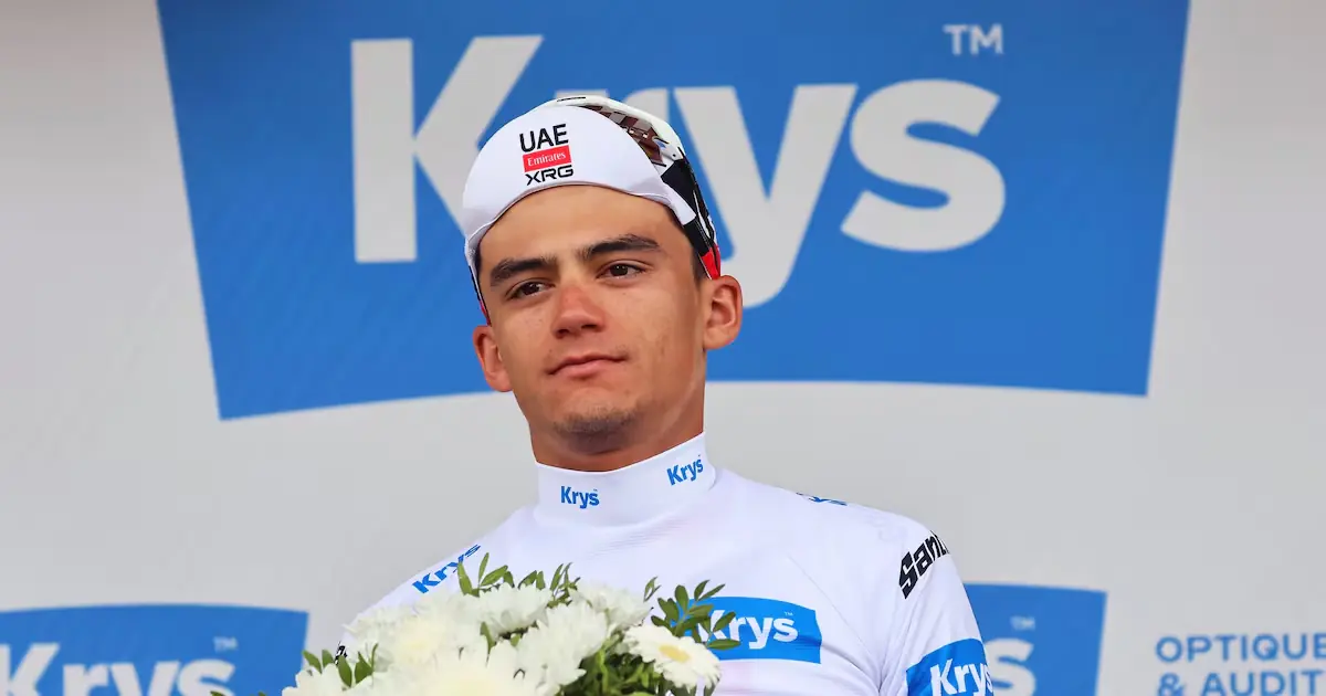 Con su tercer lugar, Del Toro marca un hito en el ciclismo nacional.