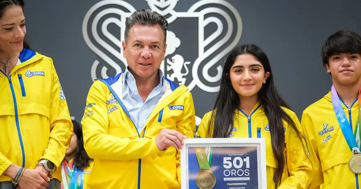 Con más de mil medallas, la selección de Jalisco reafirma su liderazgo en el deporte nacional.