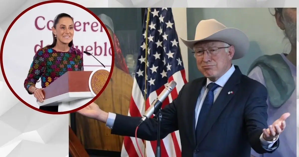 Ken Salazar y Claudia Sheinbaum intercambian versiones sobre la captura de Ismael Zambada, planteando dudas sobre la soberanía mexicana.
