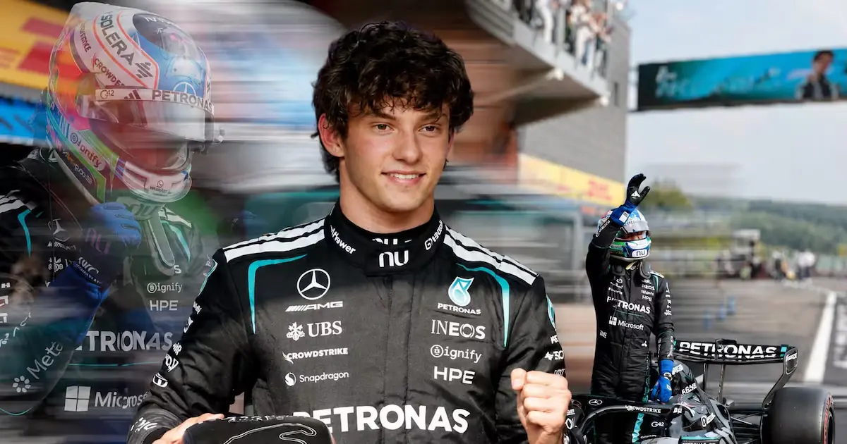 El piloto italiano superó a Max Verstappen y liderará la carrera del domingo.