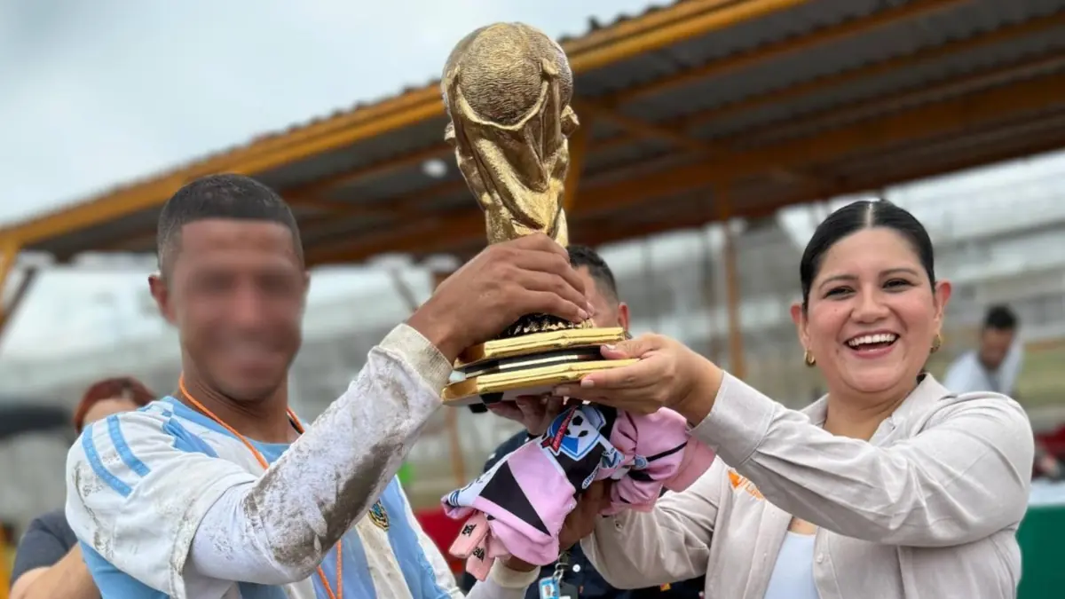 Internos viven el Mundial de Fútbol 2026 con un torneo que une y motiva.