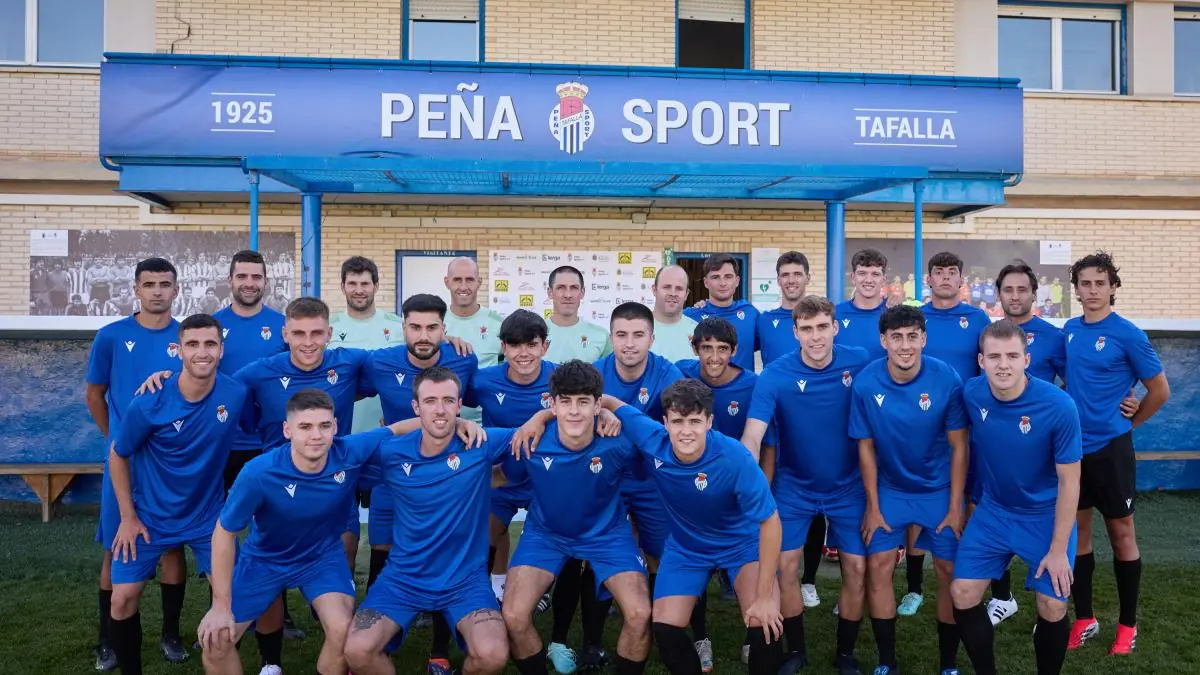 El equipo de Tafalla comienza sus entrenamientos con nuevas incorporaciones y el objetivo de competir en la nueva categoría.