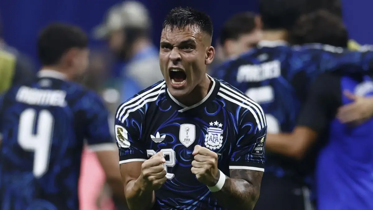 El delantero argentino se emociona tras su anotación clave en la semifinal del Mundial 2026.