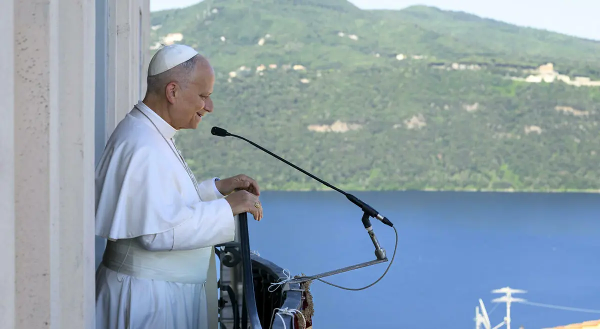 El Papa disfruta de un momento de espiritualidad en los Montes Simbruinos.