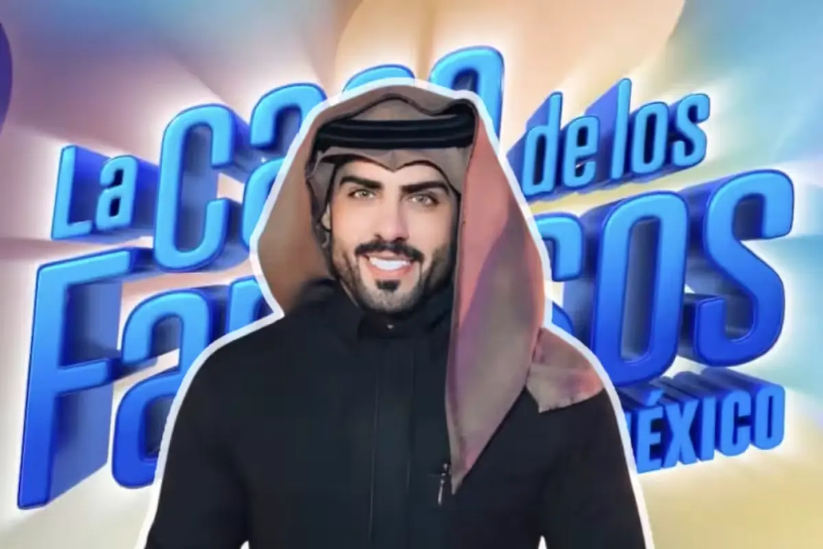 El influencer árabe busca conquistar al público con su personalidad en el reality.