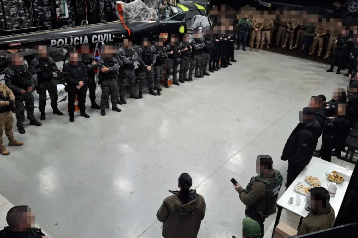 Más de 300 mandados judiciales se llevan a cabo en seis estados para combatir al crimen organizado.