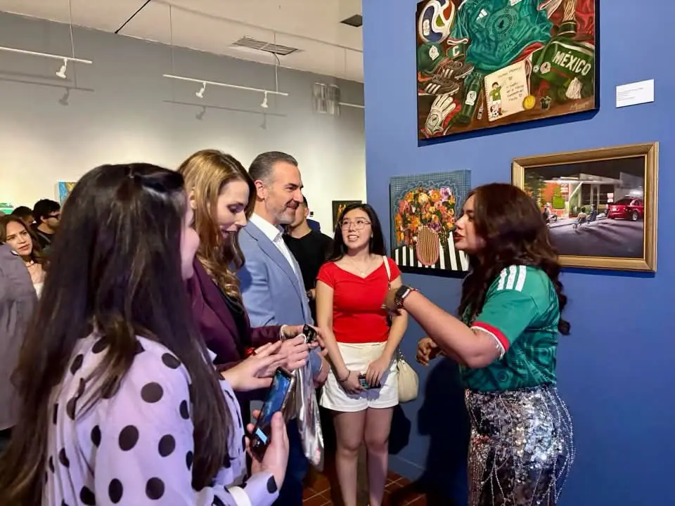 La ciudad ofrece a turistas del Mundial una experiencia cultural única con 200 obras de artistas nuevoleoneses.