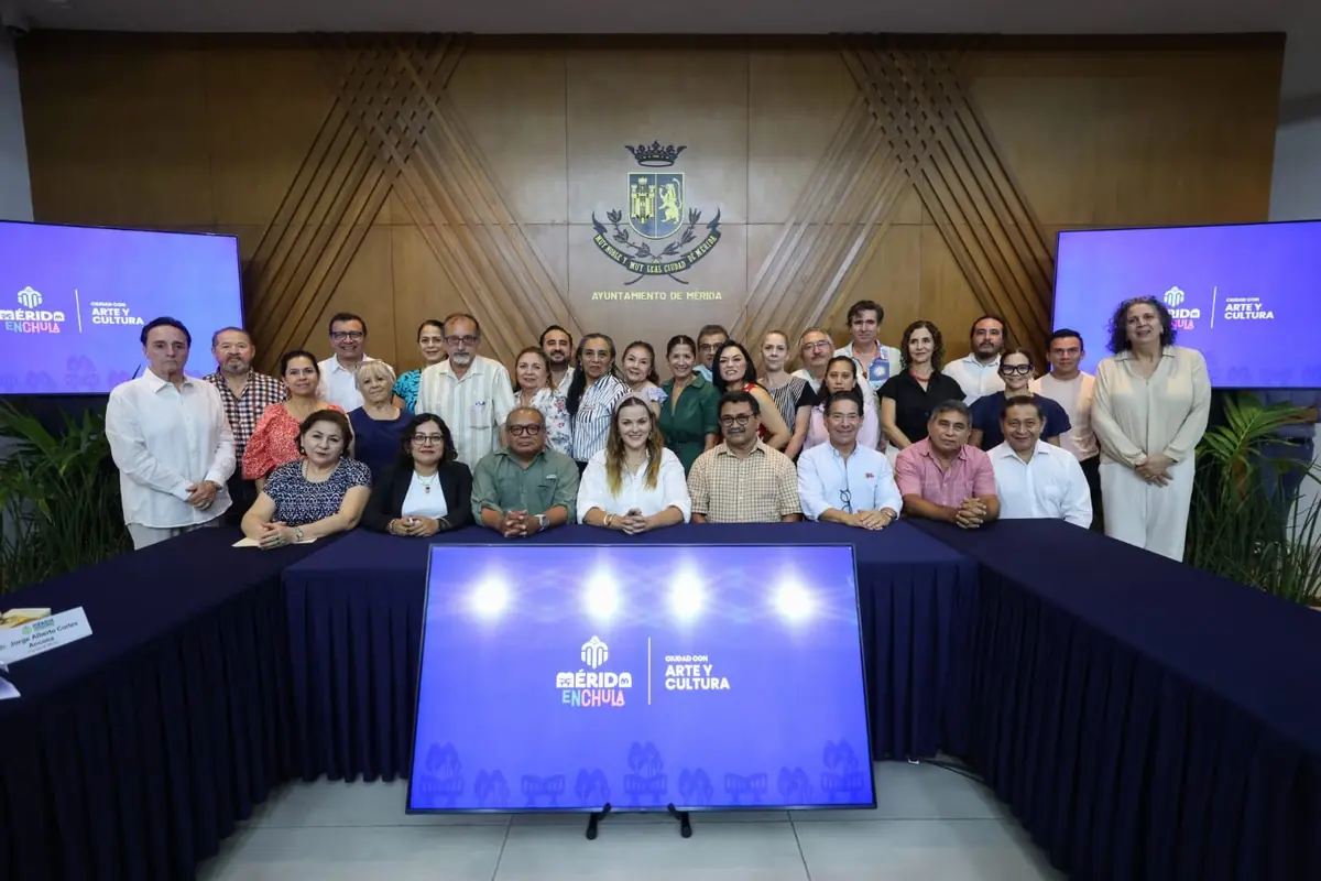 El proyecto "Mérida, Enchula con arte y cultura" promueve a artistas locales y revitaliza la identidad urbana.