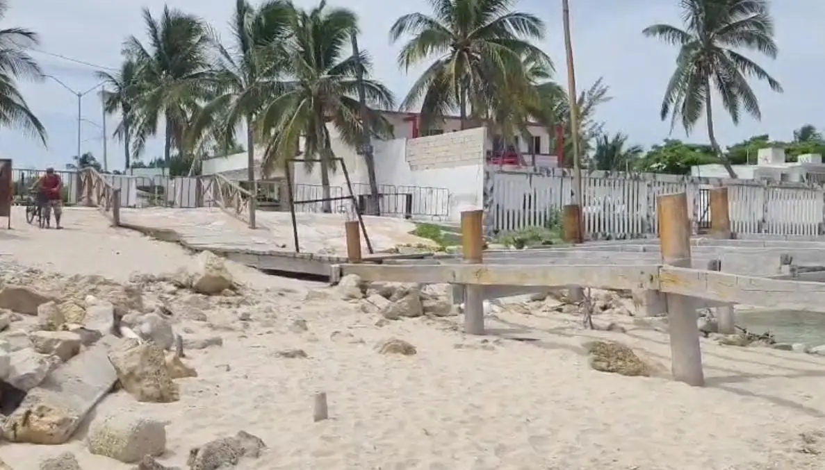 Progreso avanza en un proyecto de coinversión para la rehabilitación de la infraestructura afectada.
