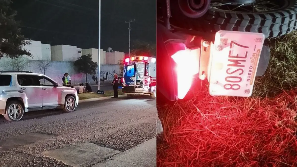 Un joven de 25 años perdió la vida tras colisionar su motocicleta con otro vehículo.