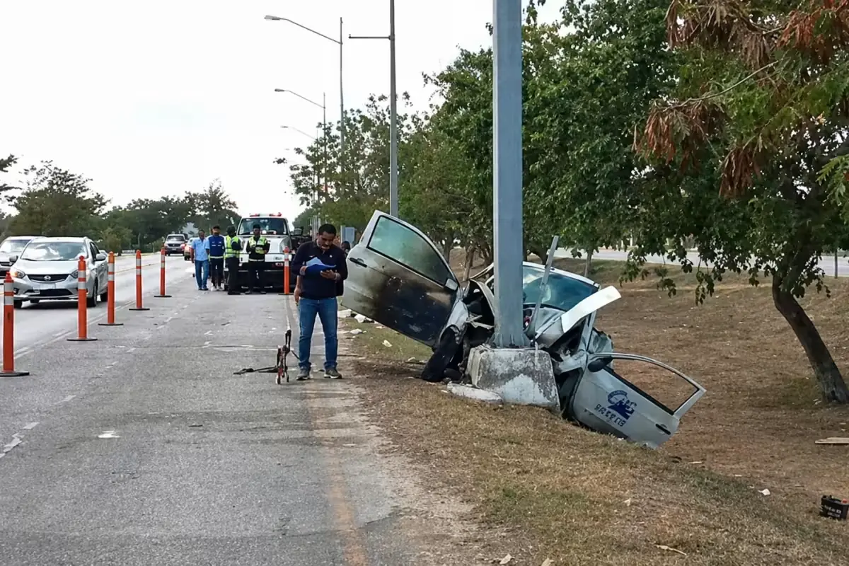 A pesar de la reducción en muertes, el Periférico de Mérida presenta un incremento de víctimas fatales en el primer semestre de 2026.