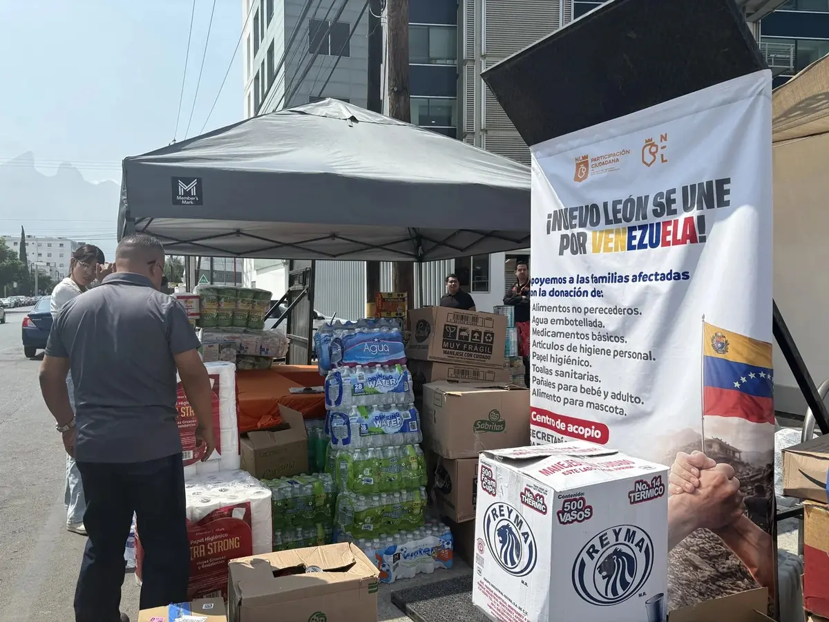 La solidaridad de los ciudadanos se traduce en donaciones para los afectados por los terremotos en Venezuela.