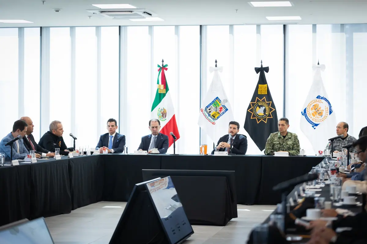 El gobernador Samuel García destaca una disminución del 80% en delitos de alto impacto en junio y julio.