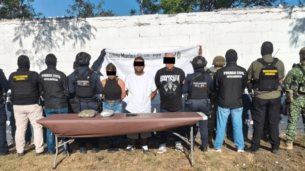 Tres personas detenidas tras un operativo que revela posible vínculo con delitos graves.