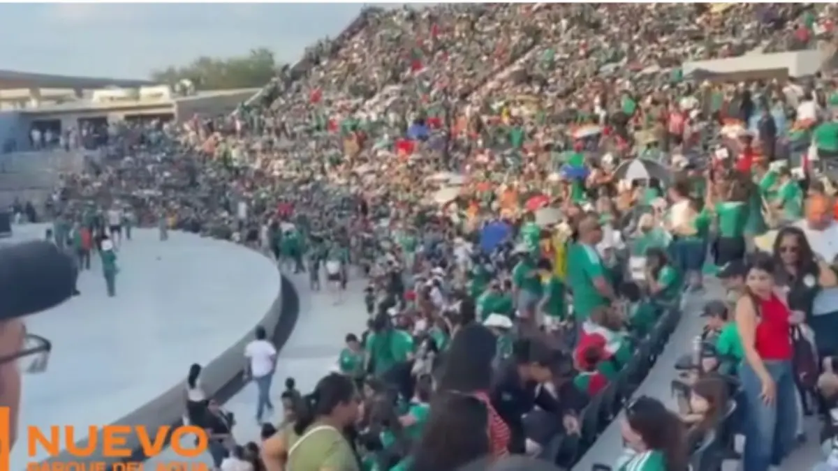 Aficionados llenan espacios en Guadalupe y Parque Fundidora para ver el juego de México en Mundial 2026.