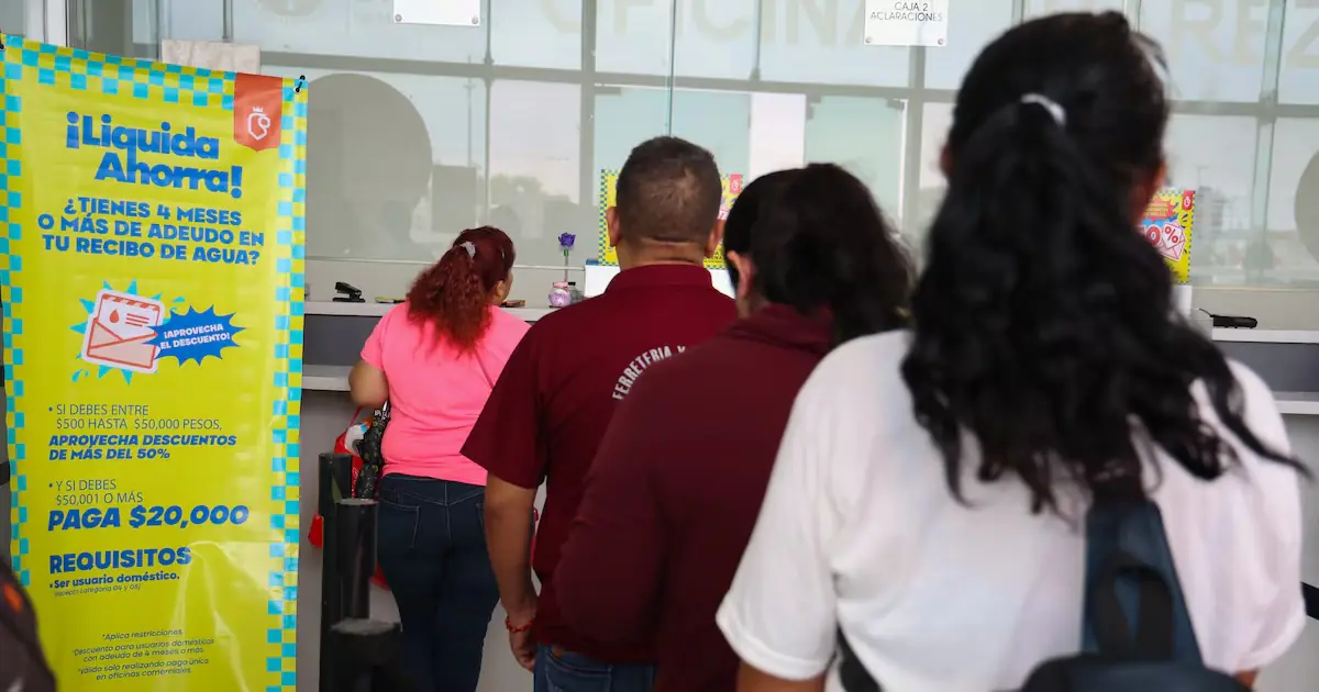 La iniciativa de Servicios de Agua y Drenaje mejora la regularización de adeudos en la comunidad.