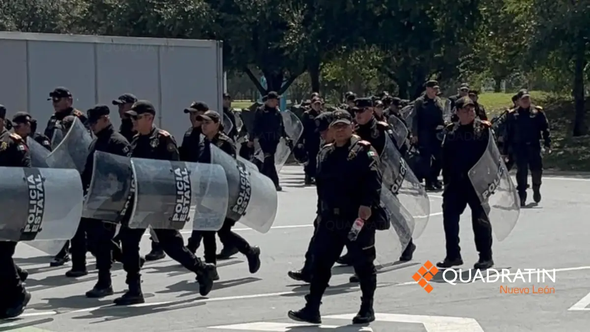 Fuerza Civil intensifica sus labores de seguridad en el evento masivo del FIFA Fan Festival™ Monterrey.
