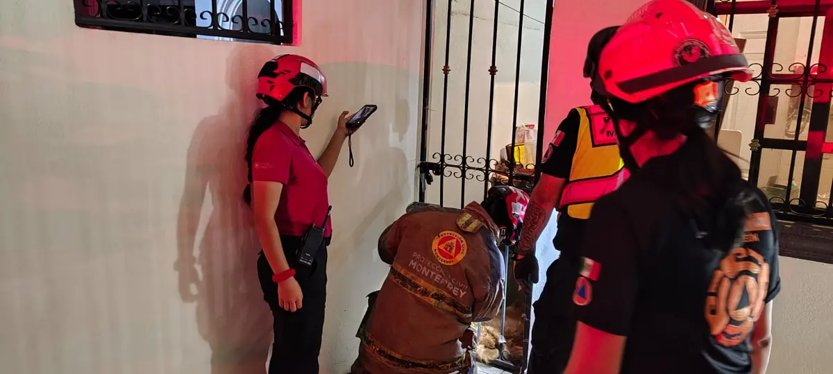 Un exitoso rescate por parte de Protección Civil salvó a un perro en apuros y permitió su atención veterinaria.
