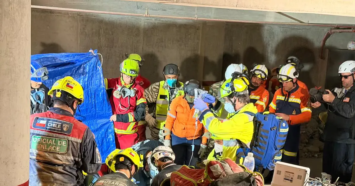 La operación de rescate de Hernán marca un rayo de esperanza en medio de la tragedia.