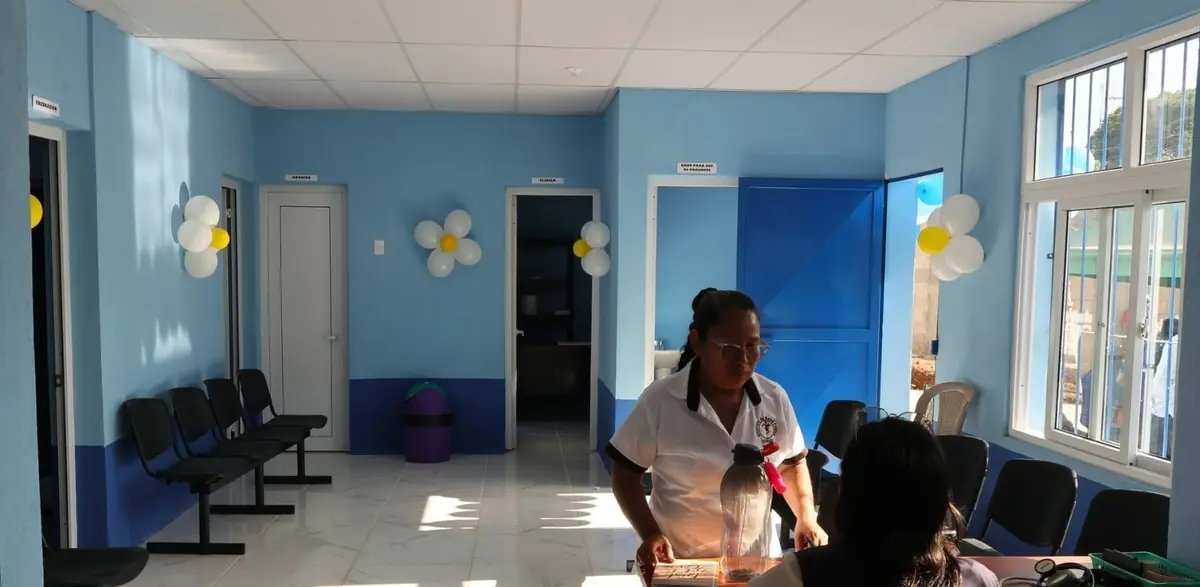 La remodelación del centro de salud ofrece condiciones óptimas para los habitantes de la aldea Nueva.
