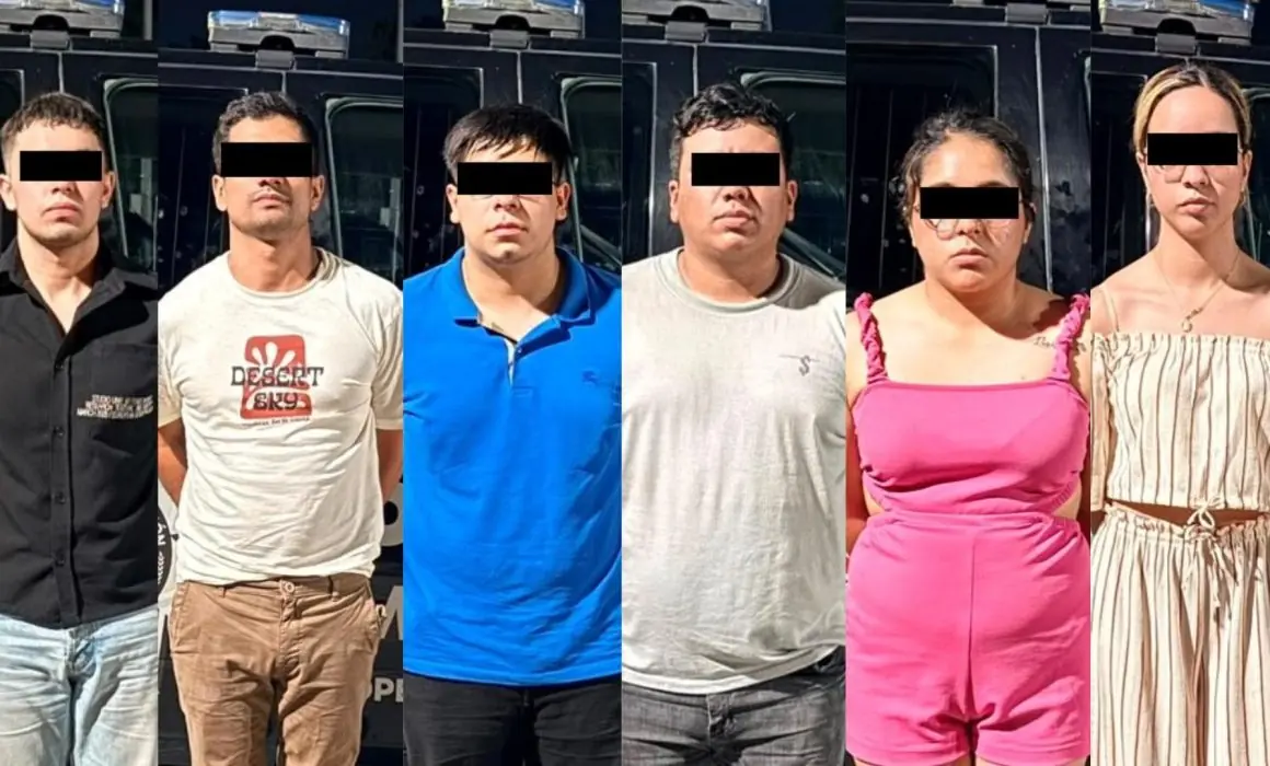 Seis personas enfrentan prisión preventiva tras ser detenidas por narcóticos en Monterrey.