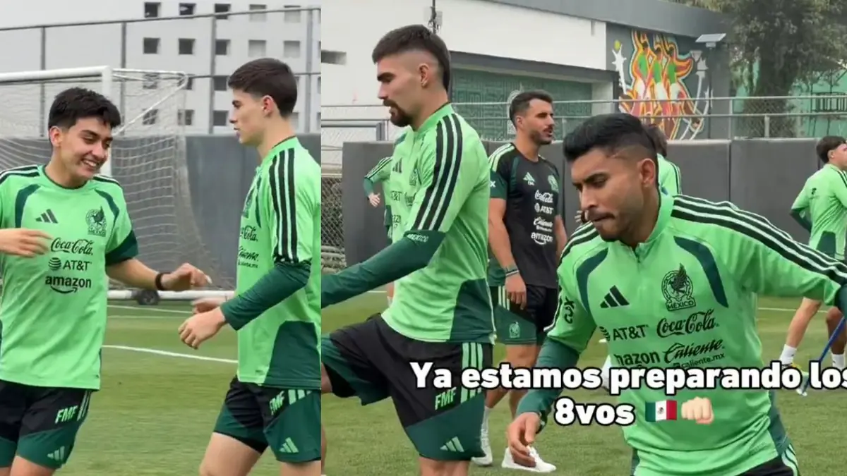 Los jugadores de "El Tri" se preparan para enfrentar a Inglaterra el domingo.
