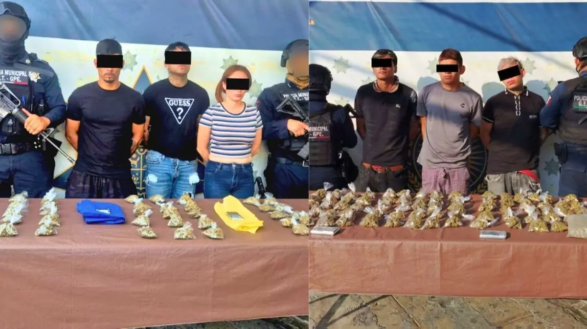 La operación resultó en la incautación de drogas y objetos relacionados con la distribución de estupefacientes.