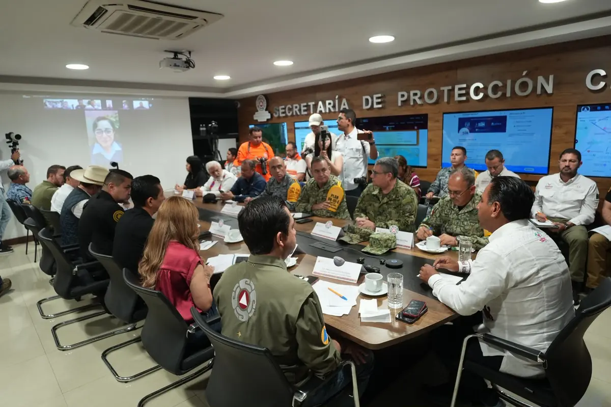 La Secretaría de Seguridad del Pueblo activa acciones preventivas para proteger a la población tras el temblor en Chiapas.