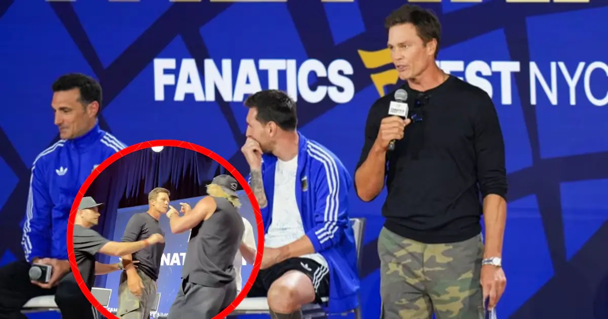 Un choque inesperado entre el ícono de la NFL y la estrella de la WWE genera tensión y rumores de un posible enfrentamiento en el ring.