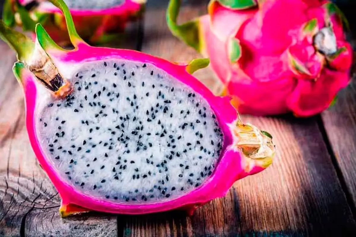 La pitahaya es una fruta refrescante ideal para el verano en Yucatán, perfecta para mantenerte hidratado.